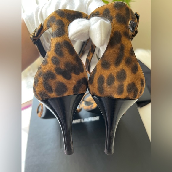 YSL leopard heels sandals - Picture 5 of 13